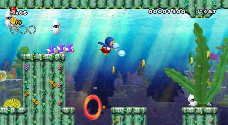 nsmbwiiwater Mario Water