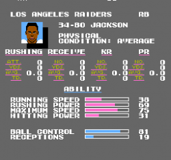 TecmoBoJack Bo Jackson