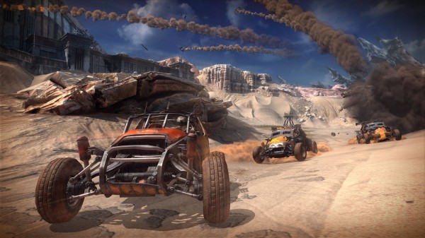 ragerecoilautos Rage's racing roots are more twisted metal than PGR.
