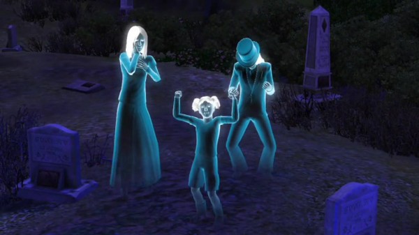 Death of a Sim | Ghosts | Gaming Advocate | Horrible Night Death of a Sim | Ghosts | Gaming Advocate | Horrible Night