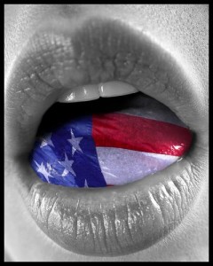 I think this was supposed to be an allegorical reference to freedom of speech, but I'm using it to represent the prurient interests. They have a registered lobbiest here at Horrible Night.