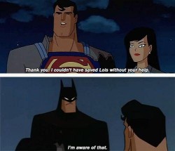 Batman, Superman, Lois. In order of hardtokilledness.