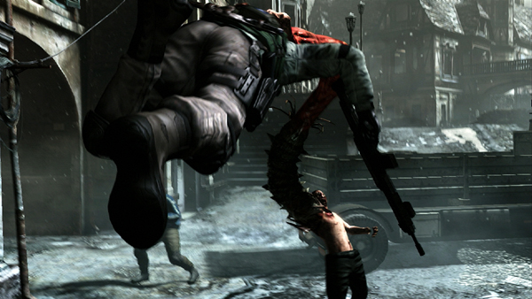 The monsters tend to snag your head quite a bit.
